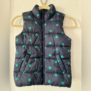 EUC Old Navy Puffy Girls Vest Size Small (6-7)